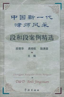 中国新一代律师风采 pdf epub mobi 电子书 下载