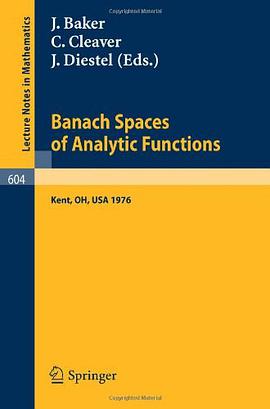 Banach Spaces of Analytic Functions. pdf epub mobi 电子书 下载