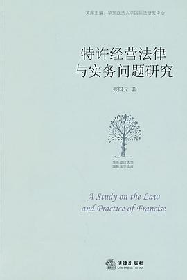 特许经营法律与实务问题研究 pdf epub mobi 电子书 下载