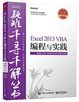 疑难千寻千解丛书： Excel 2013 VBA编程与实践 pdf epub mobi 电子书 下载