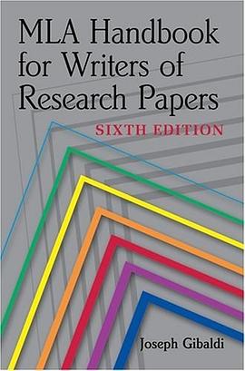 MLA Handbook for Writers of Research Papers pdf epub mobi 電子書 下載
