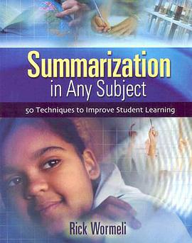 Summarization In Any Subject pdf epub mobi 电子书 下载