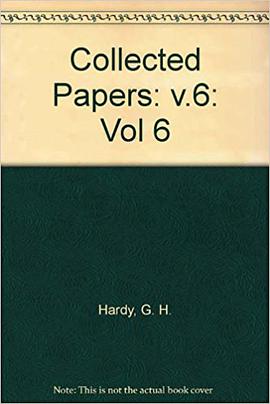 Collected Papers of G.H. Hardy pdf epub mobi 电子书 下载
