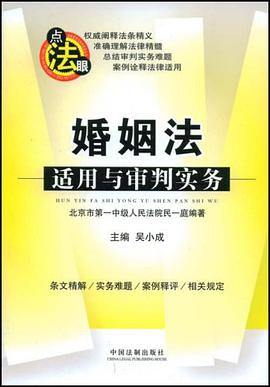 婚姻法适用与审判实务 pdf epub mobi 电子书 下载