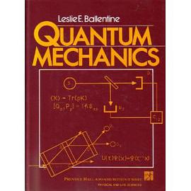 Quantum Mechanics (Prentice Hall Advanced Reference Series) pdf epub mobi 电子书 下载