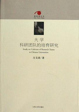 大学科研团队的培育研究 pdf epub mobi 电子书 下载