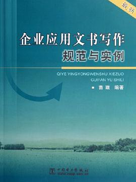 企业应用文书写作规范与实例 pdf epub mobi 电子书 下载