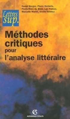 Méthodes critiques pour l'analyse littéraire pdf epub mobi 電子書 下載