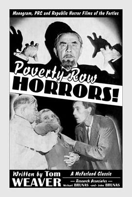 Poverty Row Horrors! pdf epub mobi 电子书 下载