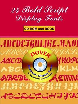 24 Bold Script Display Fonts CD-ROM and Book pdf epub mobi 电子书 下载