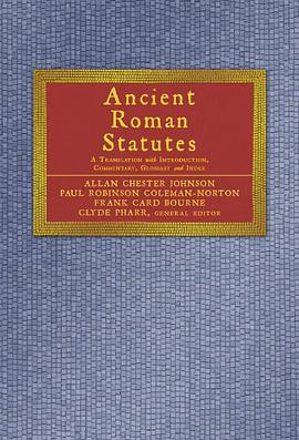 Ancient Roman Statutes pdf epub mobi 下载