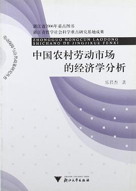 中国农村劳动市场的经济学分析 pdf epub mobi 电子书 下载