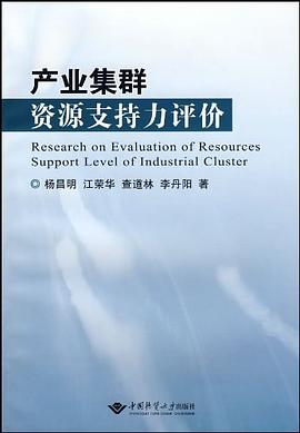 产业集群资源支持力评价 pdf epub mobi 电子书 下载