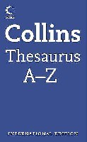 Collins Thesaurus A-Z INTERNATIONAL EDITION pdf epub mobi 电子书 下载