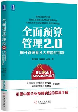 全面预算管理2.0 pdf epub mobi 电子书 下载