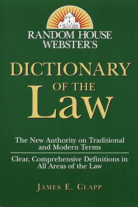 Random House Webster's Dictionary of the Law pdf epub mobi 电子书 下载