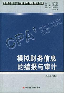 模拟财务信息的编报与审计 pdf epub mobi 电子书 下载