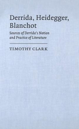 Derrida, Heidegger, Blanchot pdf epub mobi 电子书 下载