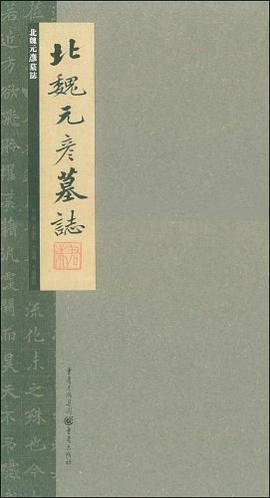 北魏元彦墓志 pdf epub mobi 电子书 下载