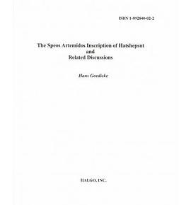 Speos Artemidos Inscription of Hatshepsut and Related Discussions pdf epub mobi 电子书 下载
