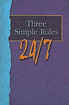 Three Simple Rules 24/7 pdf epub mobi 電子書 下載