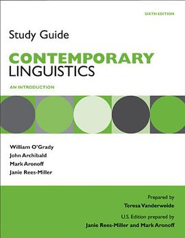 Study Guide for Contemporary Linguistics pdf epub mobi 电子书 下载