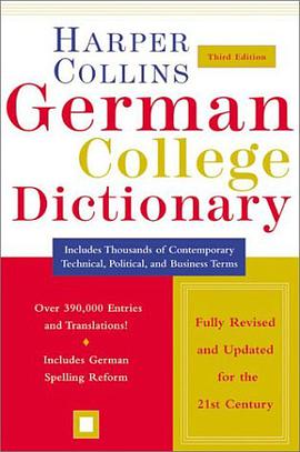HarperCollins German College Dictionary 3rd Edition pdf epub mobi 电子书 下载