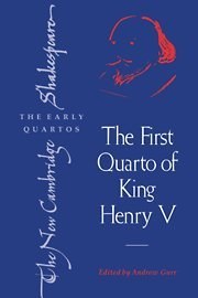 The First Quarto of King Henry V pdf epub mobi 电子书 下载