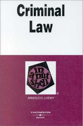 Criminal Law in a Nutshell pdf epub mobi 下载