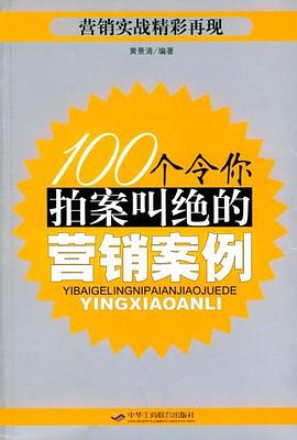 100个令你拍案叫绝的营销案例 pdf epub mobi 电子书 下载