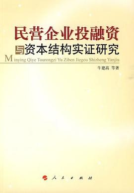 民营企业投融资与资本结构实证研究 pdf epub mobi 电子书 下载
