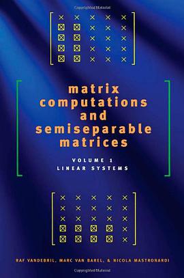 Matrix Computations and Semiseparable Matrices pdf epub mobi 电子书 下载