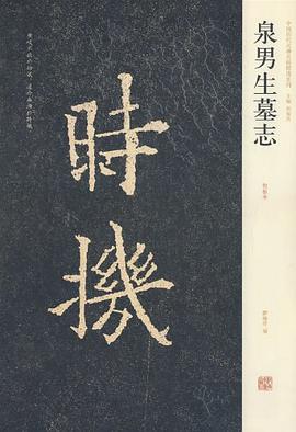 泉男生墓志 pdf epub mobi 电子书 下载