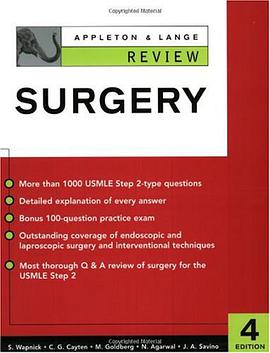 Appleton & Lange Review of Surgery pdf epub mobi 电子书 下载