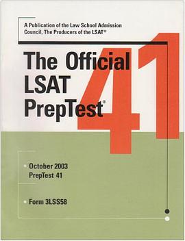 The Official LSAT PrepTest 41 (Official LSAT PrepTest) pdf epub mobi 电子书 下载