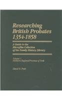 Researching British Probates, 1354-1858 pdf epub mobi 电子书 下载