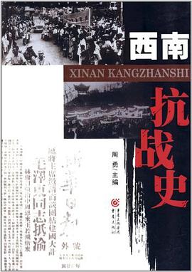 西南抗戰史 pdf epub mobi 電子書 下載