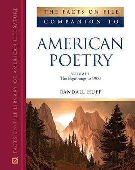 The Facts on File Companion to American Poetry pdf epub mobi 电子书 下载
