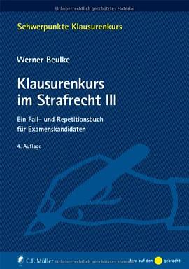 Klausurenkurs im Strafrecht III pdf epub mobi 电子书 下载