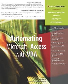 Automating Microsoft Access with VBA pdf epub mobi 电子书 下载