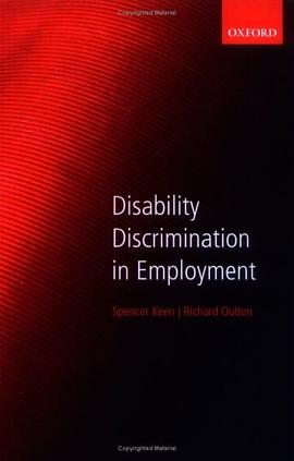 Disability Discrimination in Employment pdf epub mobi 電子書 下載