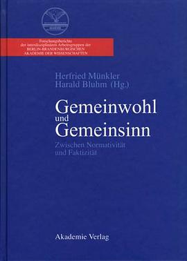 Gemeinwohl und Gemeinsinn 4. pdf epub mobi 电子书 下载