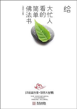 给大忙人看的简单佛法书 pdf epub mobi 电子书 下载