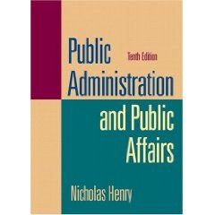 Public Administration And Public Affairs pdf epub mobi 电子书 下载
