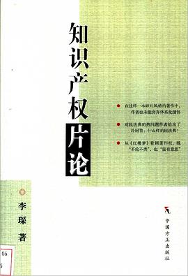 知識産權片論 pdf epub mobi 電子書 下載