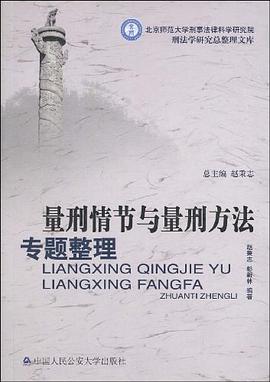 量刑情节与量刑方法专题整理 pdf epub mobi 电子书 下载