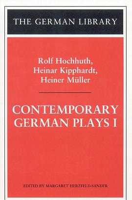 Contemporary German Plays I (German Library)