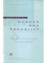Studies in gender and sexuality pdf epub mobi 电子书 下载