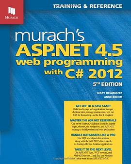 Murach's ASP.NET 4.5 Web Programming with C# 2012 pdf epub mobi 电子书 下载