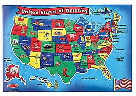 USA Floor Puzzle pdf epub mobi 电子书 下载